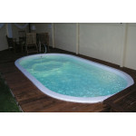 Композитный бассейн "Legato" 520 х 280 х 140  см  глубиной 140 см, овал морозоустойчивый