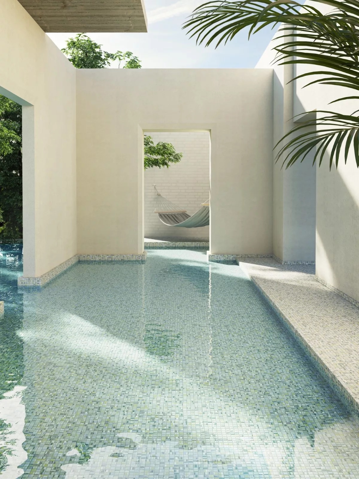 Стеклянная мозаичная смесь Ezarri Aquarelle Pigment 25