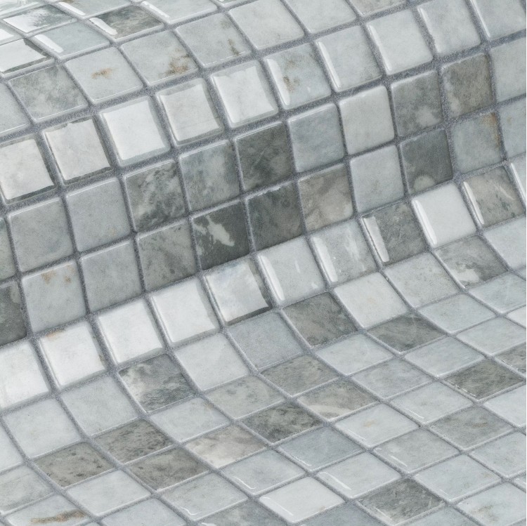 Мозаика стеклянная однотонная Ezarri Gemma Galena