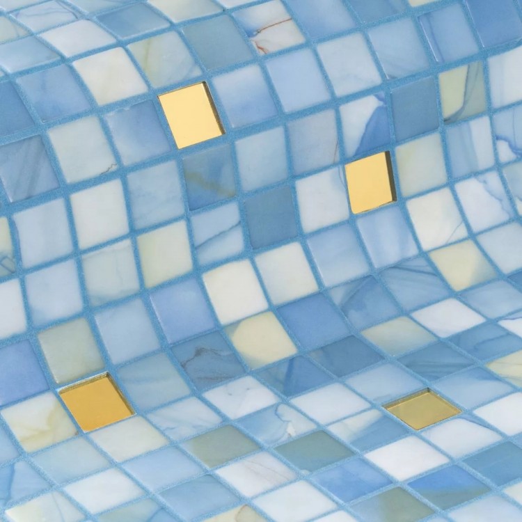 Стеклянная мозаичная смесь Ezarri Washes Gold Стеклянная мозаичная смесь Ezarri Washes Gold