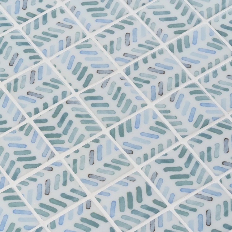 Стеклянная мозаичная смесь Ezarri Aquarelle Strokes 50 Стеклянная мозаичная смесь Ezarri Aquarelle Strokes 50