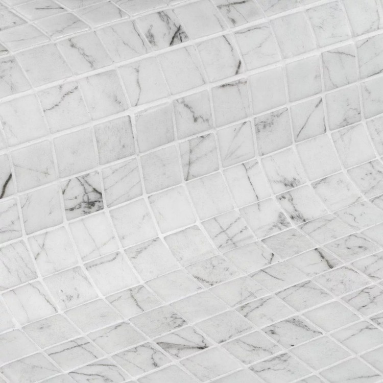 Мозаика стеклянная Ezarri Zen Carrara 25 Мозаика стеклянная Ezarri Zen Carrara 25