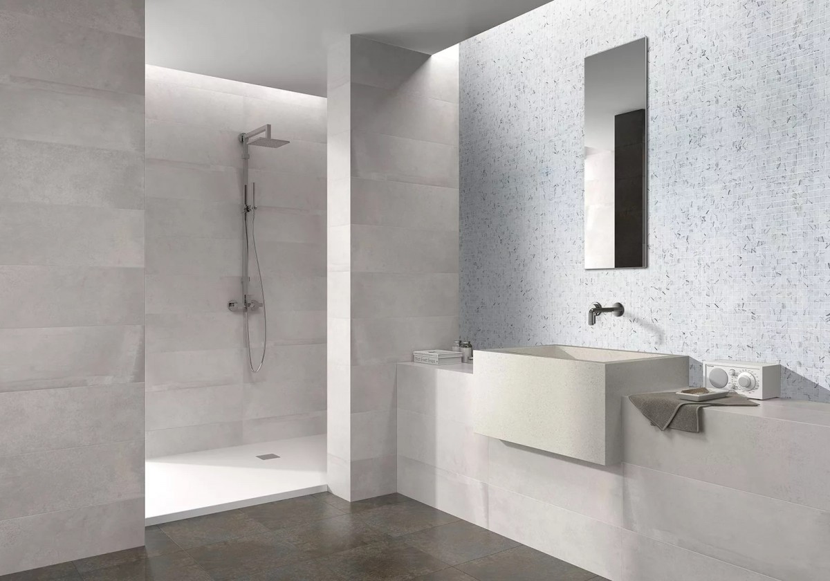 Мозаика стеклянная Ezarri Zen Carrara 25