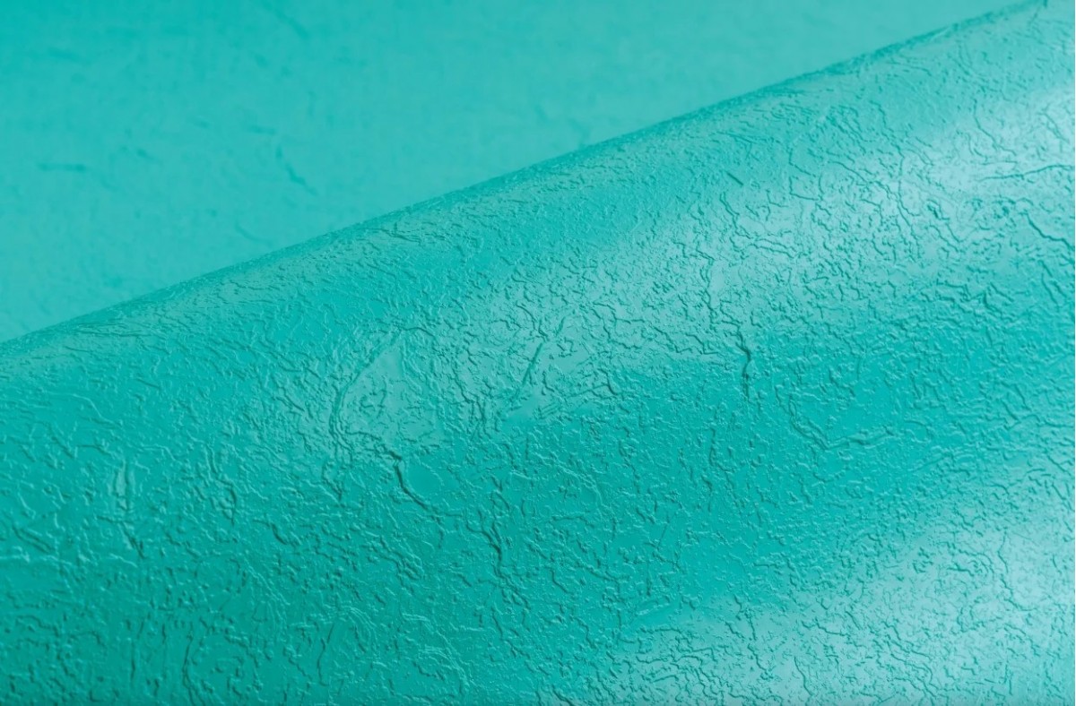 Пленка для бассейна ПВХ ALKORPLAN -Relief Caribbean Green текстурная (1,65х25,00м)