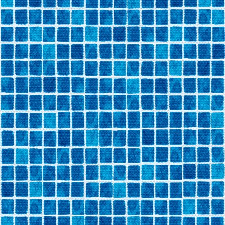 Пленка Cefil Mediterraneo мозаика синяя 2.05x25.2 м